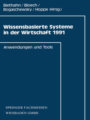 cover image of Wissensbasierte Systeme in der Wirtschaft 1991